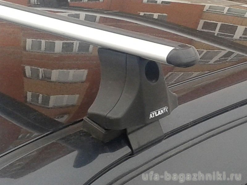 Багажник на крышу Hyundai Accent, Атлант, аэродинамические дуги