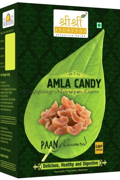 Амла сладкая со вкусом листьев бетеля Шри Шри Аюрведа (Sri Sri Ayurveda Amla Paan flavour)