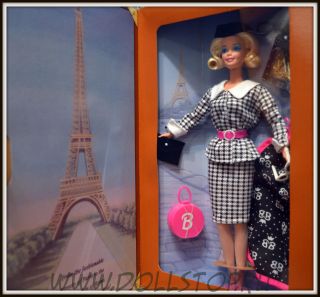 Коллекционная кукла Барби Путешествие в Париж - Barbie Doll Travel International Paris