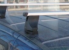 Багажник на крышу Fiat Doblo, Атлант, прямоугольные дуги