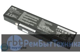 Аккумуляторная батарея для ноутбука Asus K72 черная 10,8V, 4400mAh ORIGINAL