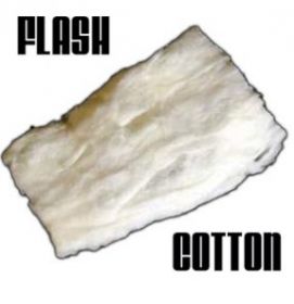 Flash Cotton Пировата, белая (двойной объём, мокрая)
