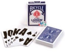 Игральные карты Bicycle lo Vision с увеличенным индексом