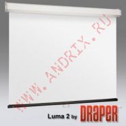 Настенный экран Draper Luma 2 338/133" 165*295 MW (9:16)