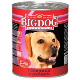 Зоогурман Big Dog Говядина с рубцом д/взрослых собак 850гр