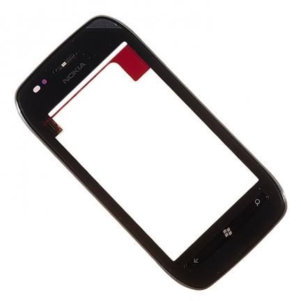 Тачскрин Nokia 710 Lumia (в раме) (black) Оригинал