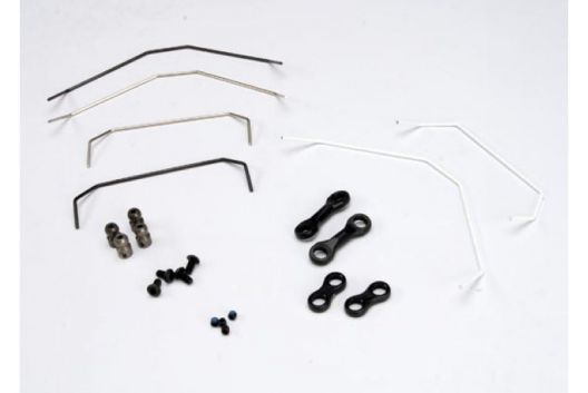 Sway bar kit (front and rear) (includes sway bars and linkage) - TRA5589X