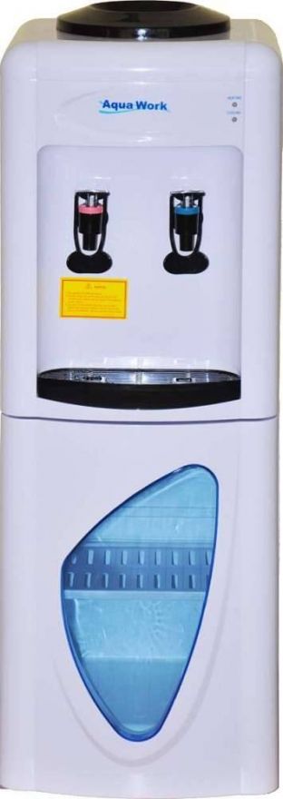 Кулер напольный Aqua Work 0.7LD с нагревом и электронным охлаждением, со шкафчиком
