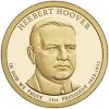 31-й президент США  Герберт Гувер  (1929-1933) 1 доллар США 2014 Монетный двор на выбор