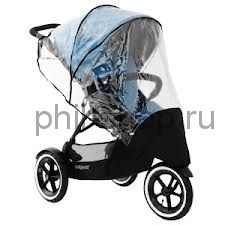 Дождевик и шторка для коляски Phil and Teds Sport / Navigator 2 для 1 ребенка