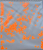 Звезды неоновые светло-оранжевые (3мм)