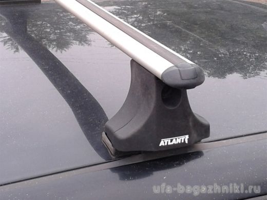 Багажник на крышу Volkswagen Golf 4, Атлант, аэродинамические дуги