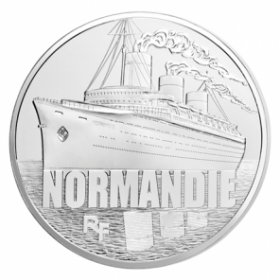 Tрансатлантический лайнер «Normandie» 10 Евро Франция 2014 на заказ