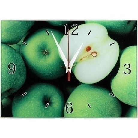 Часы "Яблоки" (20х28 см)
