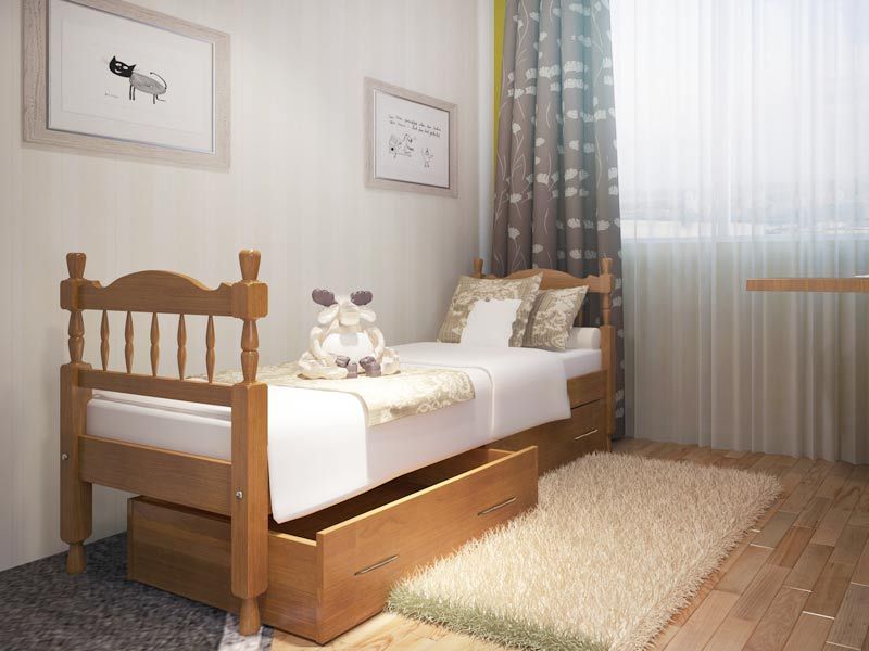 Dreamexpert Юниор-1 (Ясень) кровать детская