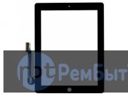 Apple Ipad 4 A1458 Сенсорный экран, тачскрин, сенсор, стекло черное