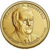 32-й президент США Франклин Д. Рузвельт (1933-1945) 1 доллар США 2014 Монетный двор на выбор