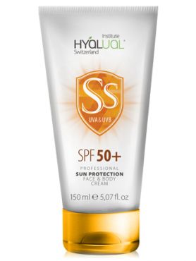 HYALUAL Safe sun Солнцезащитный крем SPF-50+