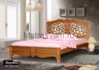 Fokin Верона (декор) - 1 (дуб) кровать