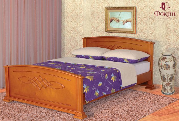 Fokin Клеопатра - 2 (дуб) кровать