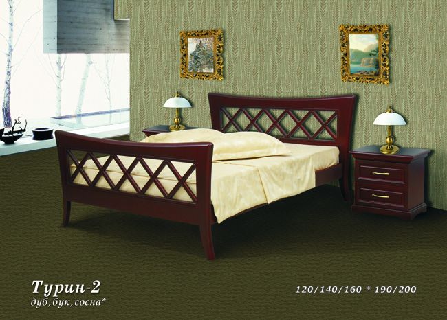 Fokin Турин - 2 (сосна) кровать