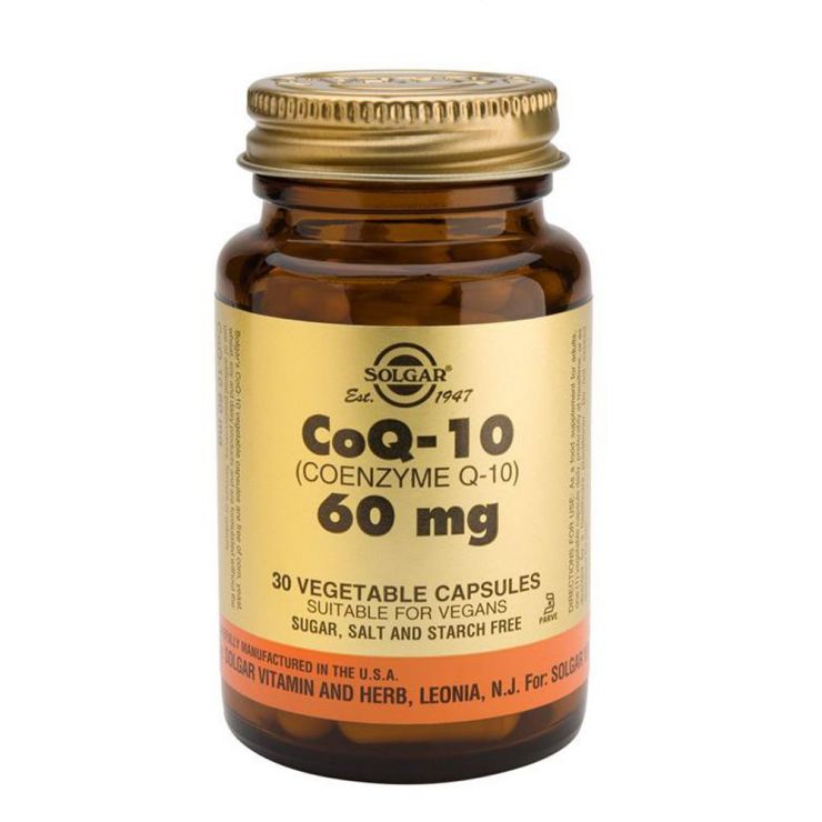 Солгар Коэнзим Q-10 60 мг (30 капсул)