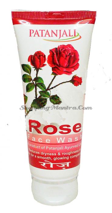 Гель для умывания Роза Патанджали Аюрведа | Divya Patanjali Rose Facewash