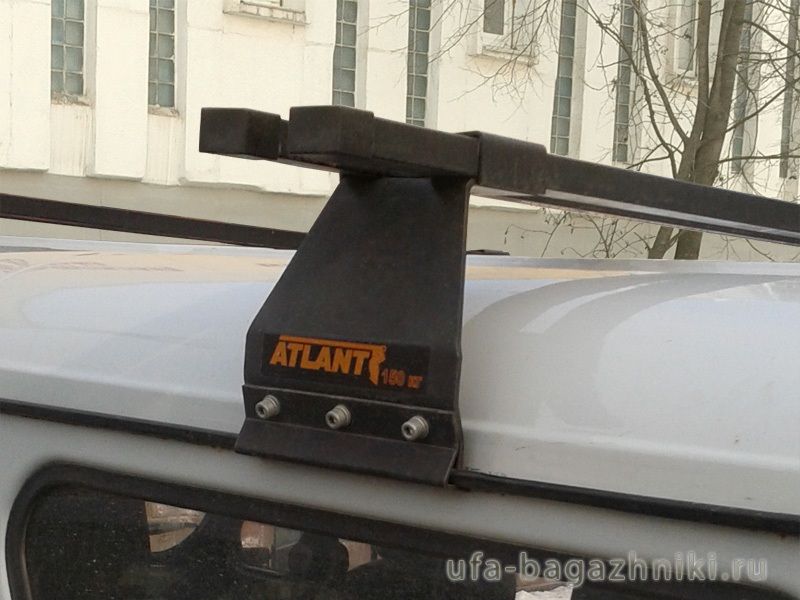 Багажник на крышу УАЗ Буханка, Атлант, стальные дуги