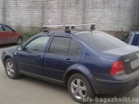Багажник на крышу Volkswagen Bora, Атлант, аэродинамические дуги