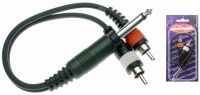 STAGG YC-0,1/1P2CH 1/4" Male to 2 x male RCA Adaptor