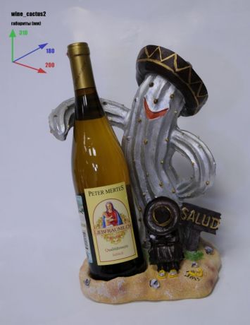 Подставка для вина «Кактус в шляпе»