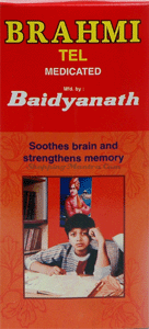 Брахми масло для укрепления памяти Байдьянатх /Baidyanath Brahmi Tel