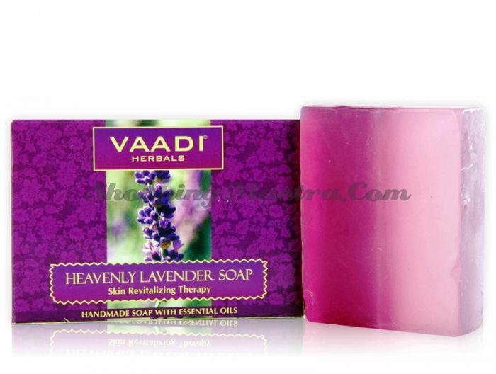 Восстанавливающее мыло для лица и тела Лаванда&Розмарин Ваади (Vaadi Lavender&Rosemary Soap)