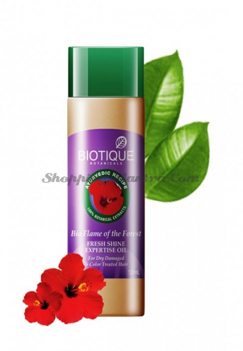 Масло для восстановления волос Биотик Лесное пламя | Biotique Bio Flame Of The Forest Fresh Shine Expertise Oil