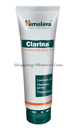 Маска для лица против прыщей Кларина Хималая / Himalaya Clarina Anti-Acne Face Pack