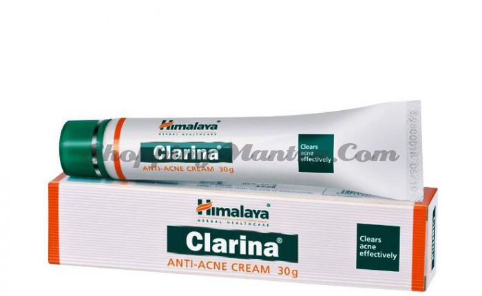 Крем для лица против прыщей Кларина Хималая / Himalaya Clarina Anti-Acne Face Cream
