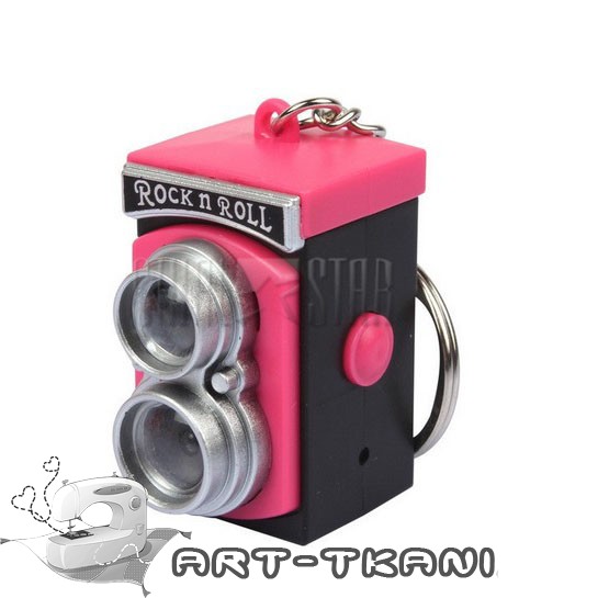 Ретро фотокамера для игрушек, розовая