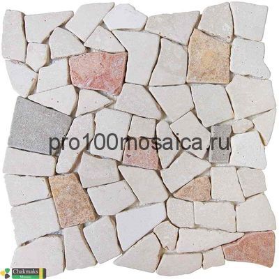 AMORPHOUS MIX 23х23. Мозаика Anatolian Stone, 305*305 мм (CHAKMAKS)