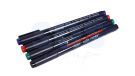 Набор маркеров E-8407#4S 0.3мм (для маркировки кабелей) набор:черный,красный,зеленый,синий