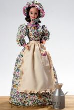 Коллекционная кукла Барби Лавочница Пионеры - Pioneer Shopkeeper Barbie Doll