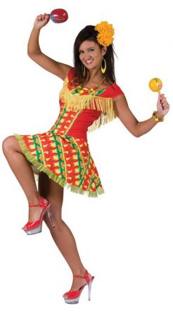 Платье Мексиканки