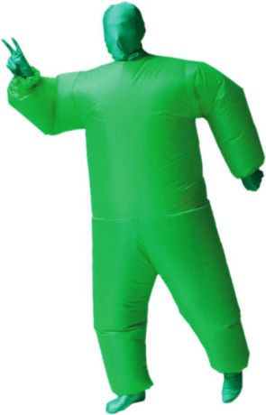 Костюм надувной "Зеленый человек"
