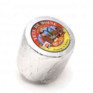 Сыр Тет Де Муан АОС в Серебряной фольге выдержанный 3 мес. Головка ~ 850 г (Швейцария) | Margot Fromages Tete de Moine