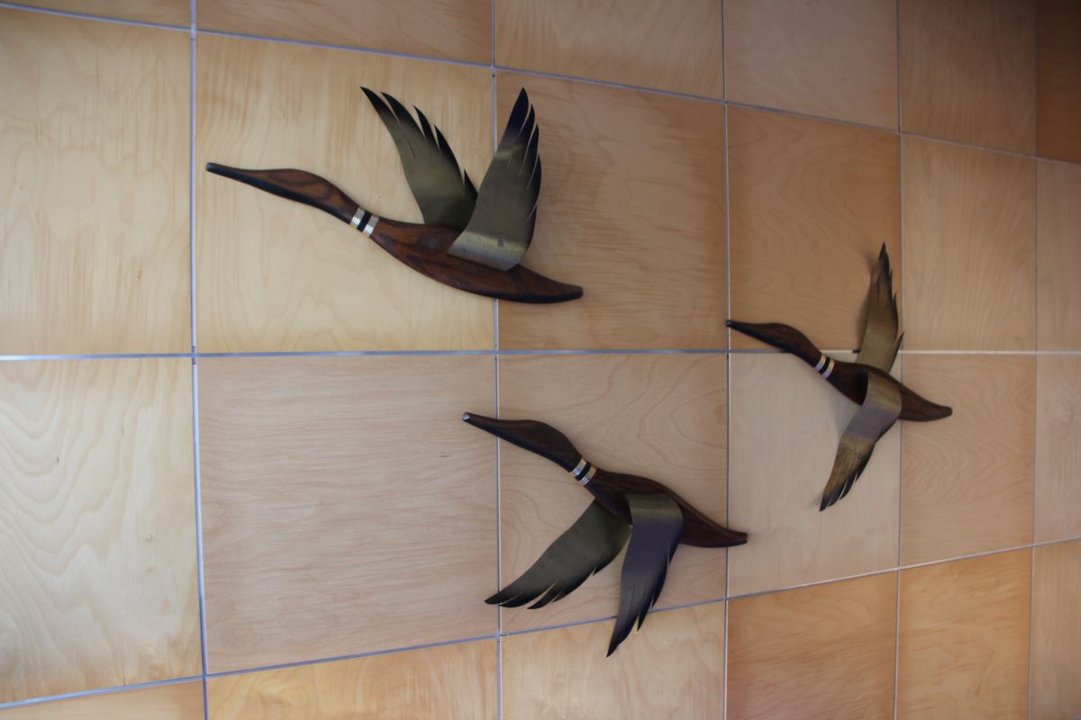 Винтажный настенный декор Flying Ducks