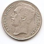 1 франк Бельгия 1912 Der Belgen