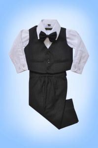 Комплект для мальчика брюки жилетка бабочка и рубашка Елена и Ко 705-1