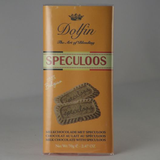 Шоколад Dolfin Молочный со вкусом бисквита - 70 г (Бельгия)