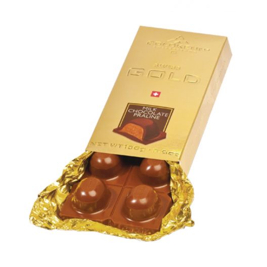 Шоколад Goldkenn Чистое Золото молочный - 100 г (Швейцария)