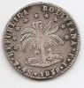 4 соля Боливия 1858