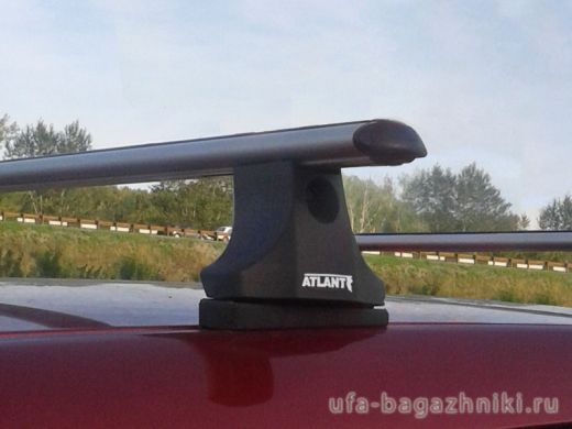 Багажник на крышу Volkswagen Amarok, Атлант, аэродинамические дуги